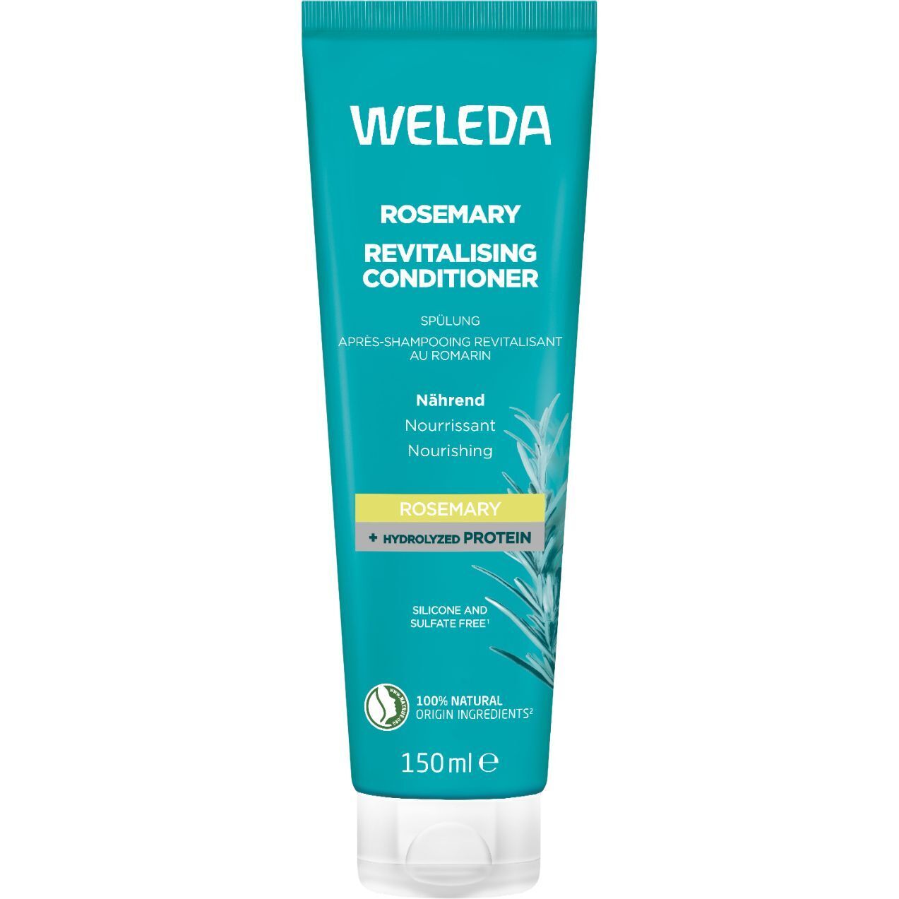 Кондиціонер Weleda Rosemary Revitalizing Conditioner відновлюючий 150 мл фото1
