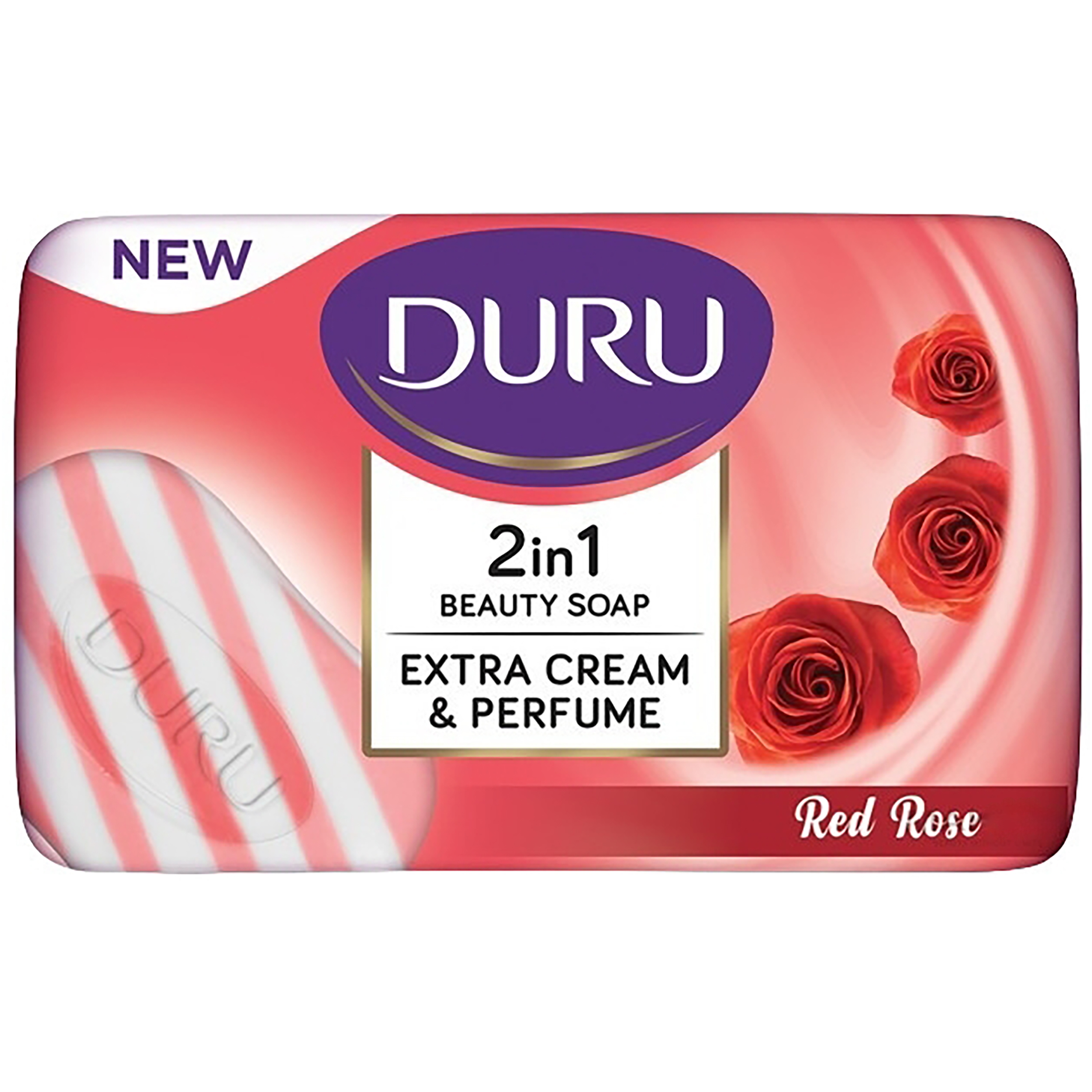 Косметичне мило Duru 2 in 1 Червона Троянда 100 г фото1