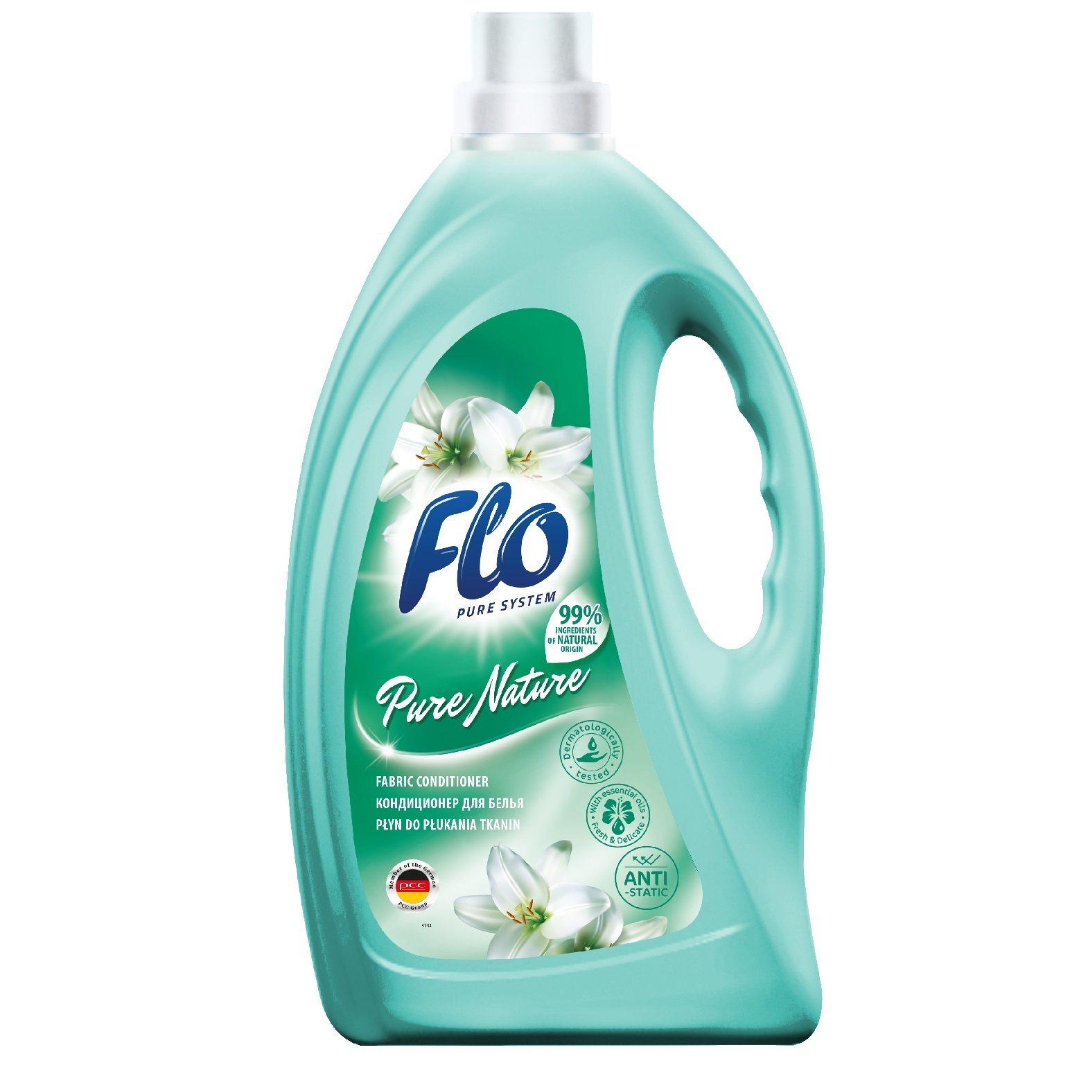 Кондиционер для белья Flo Pure Nature, 2 л фото1