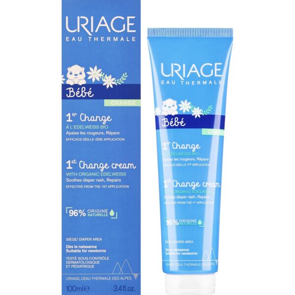 Защитный крем Uriage Bebe Prevention и Care of Nappy Rash для зоны подгузников 100 мл