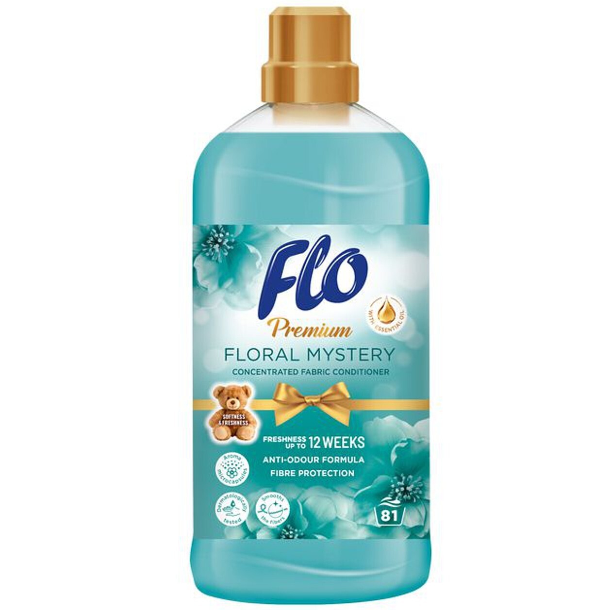 Концентрированный кондиционер для белья Flo Premium Floral Mystery 1.8 л фото1