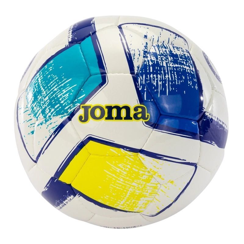 Мяч футбольный Joma DALI II 400649.216.4 4 Бело-сине-желтый (8445757552204) фото1