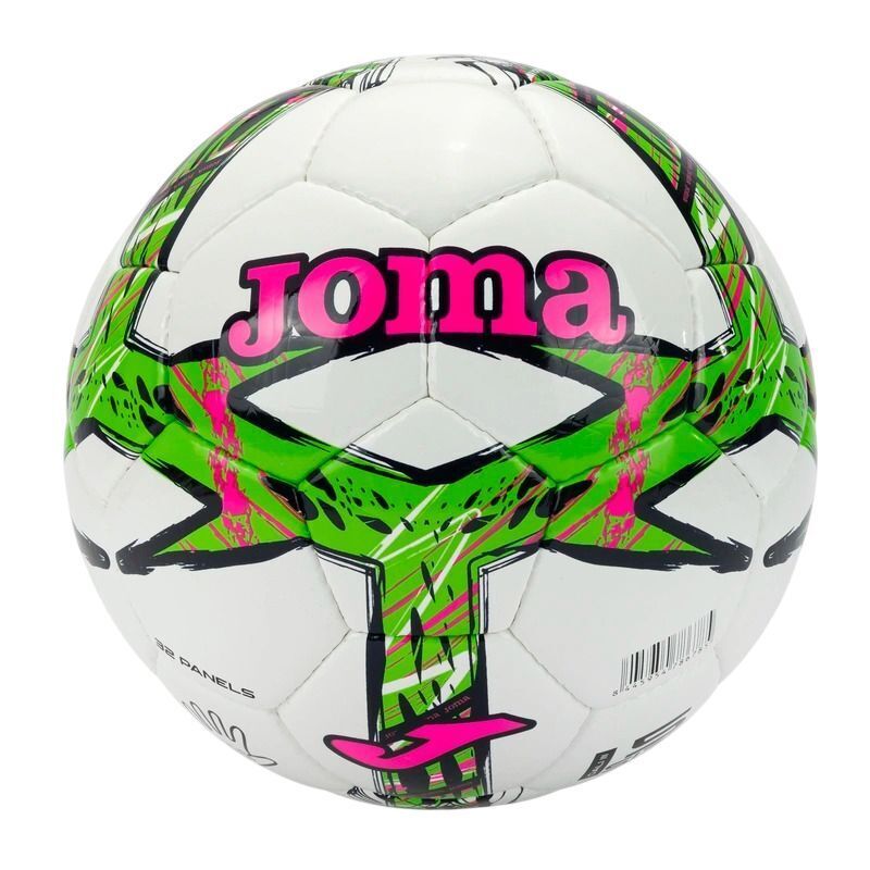 Мяч футбольный Joma DALI III 401412.334.5 5 Зелено-розовый (8445954786785) фото1