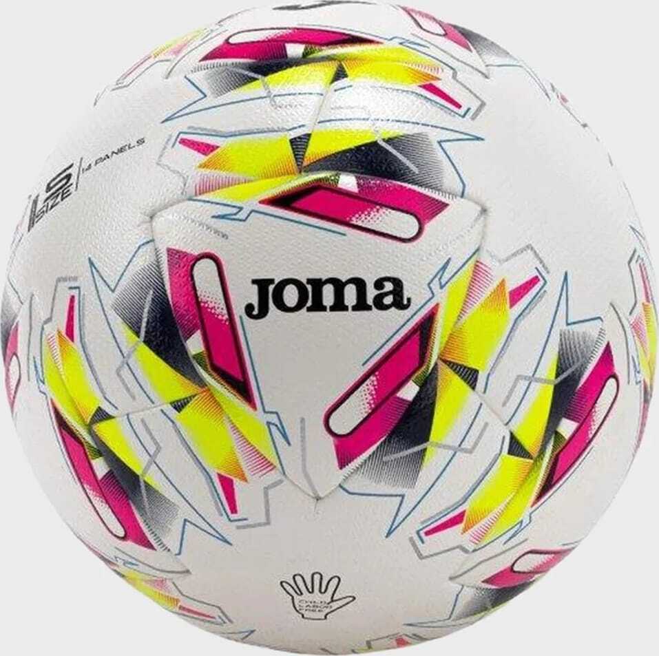 Мяч футбольный Joma DINAMIC V 401952.205 5 Бело-желто-розовый (8447534447116) фото1