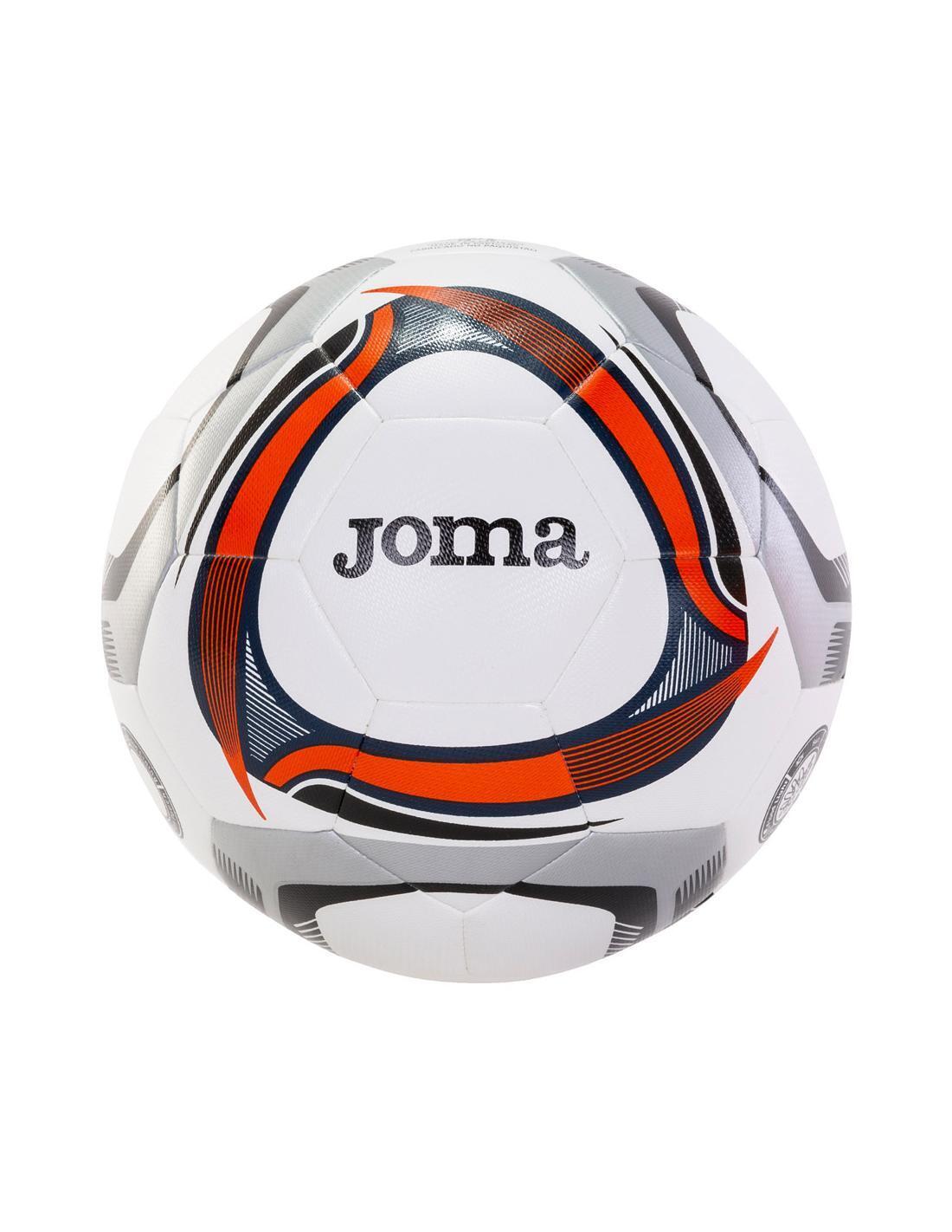 Мяч футбольный Joma LIGHT HYBRID 400488.801 5 Бело-оранжево-черный (8424309028725) фото1