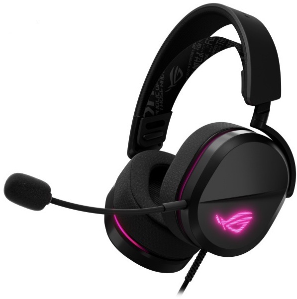 Игровая гарнитура ASUS ROG Pelta Core Black USB-C (90YH04E0-BHUA00) фото1