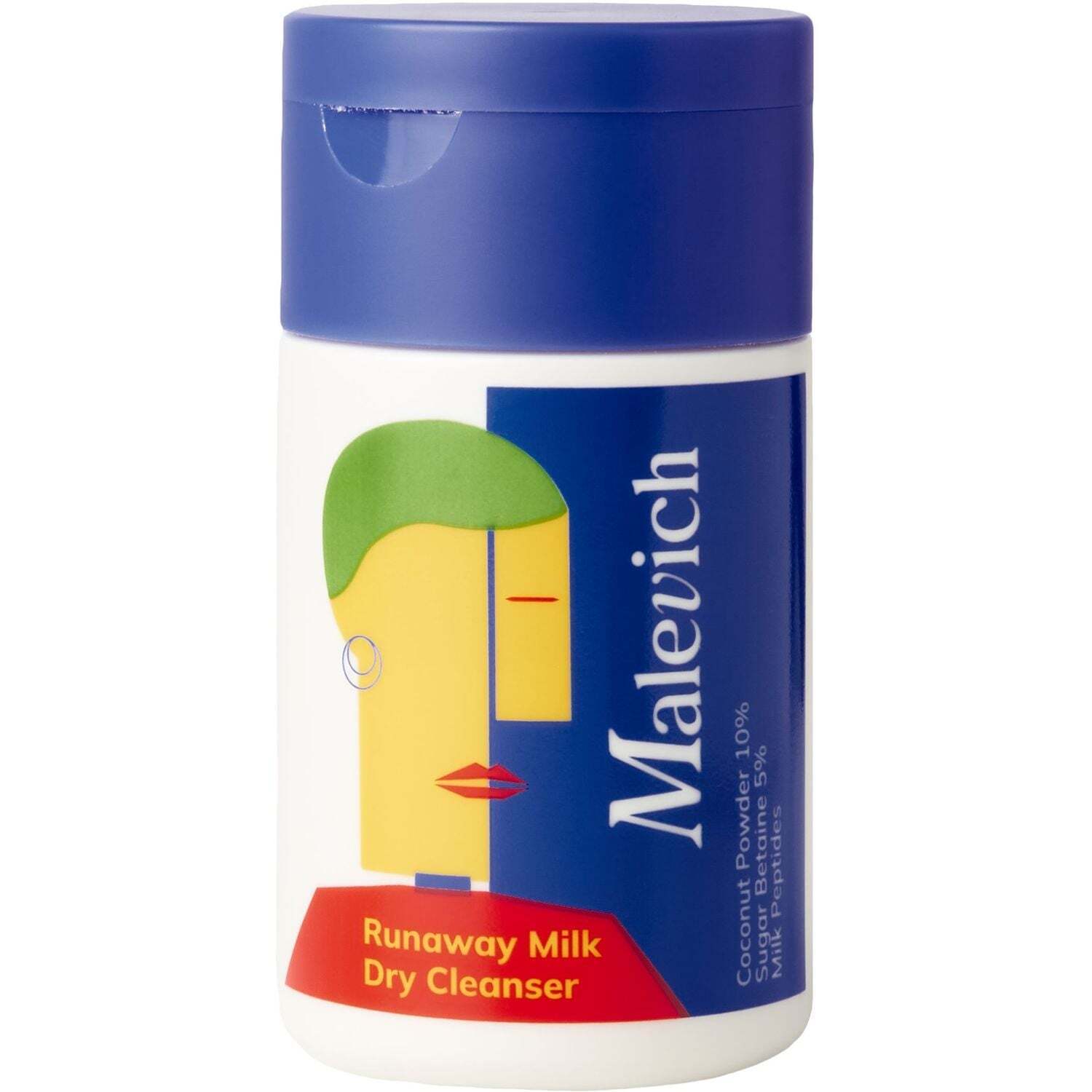 Сухе очищувальне молочко Malevich з пептидами Runaway Milk Dry Cleanser 60 мл фото1