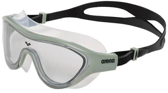 Окуляри для плавання Arena THE ONE MASK 003148-105 OSFM Прозоро-ніжно-зелений (3468336833377) фото1