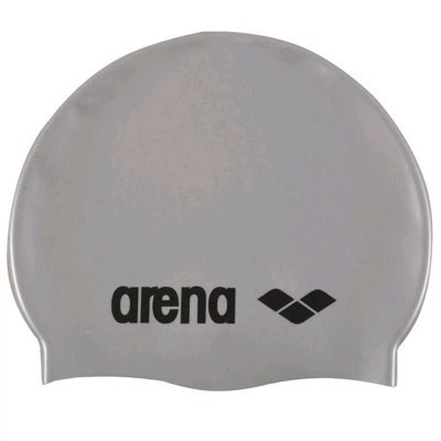 Шапка для плавання Arena CLASSIC SILICONE 91662-051 OSFM Сріблястий (3468333887403) фото1