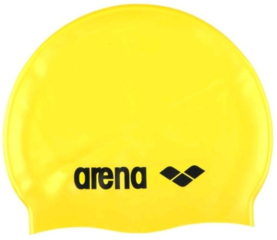 Шапка для плавання Arena CLASSIC SILICONE JR 91670-035 OSFM Жовто-чорний (3468335686059) фото1