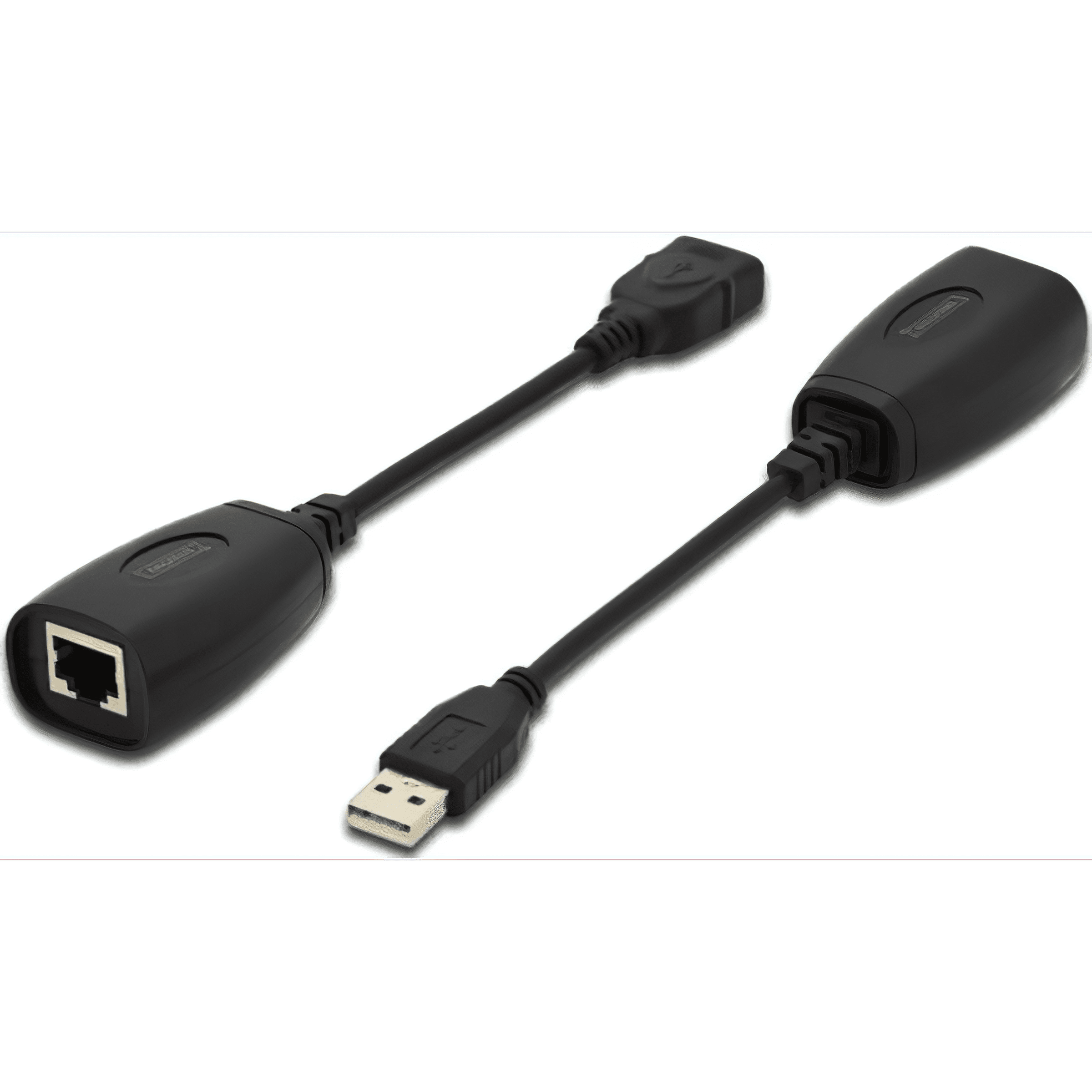 Удлинитель Digitus USB - UTP Cat5, Black (DA-70139-2) фото 1