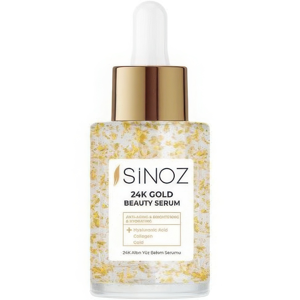 Сыворотка для лица Sinoz 24K Gold Beauty с 24-каратным золотом 30 мл фото1