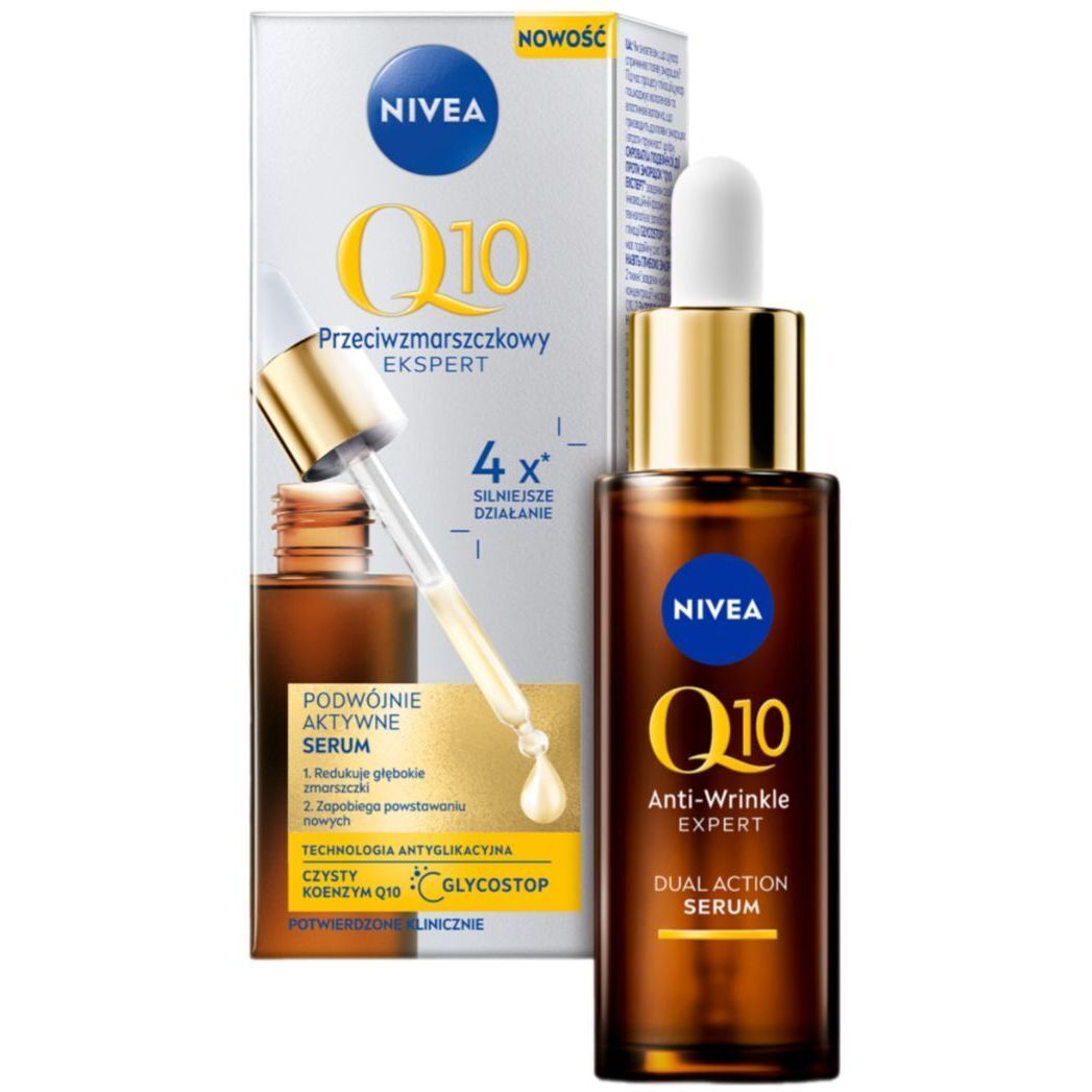 Сыворотка NIVEA Q10 Эксперт двойного действия против морщин 30 мл (98716) фото1