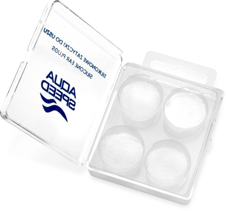 Беруши Aqua Speed SILICONE EAR'S PLUG 3374 131 OSFM Прозрачный (5908217633743) фото1