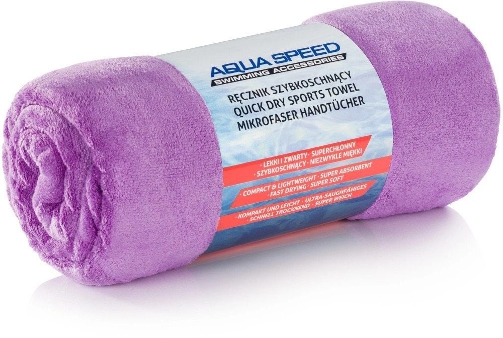 Рушник Aqua Speed DRY SOFT 7327 156-09 Фіолетовий (5908217673275) фото1
