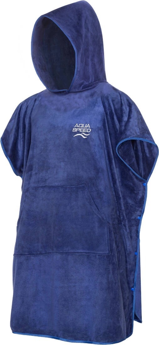 Полотенце-пончо Aqua Speed PONCHO 3843 288-10 M Синий (5908217638434) фото1