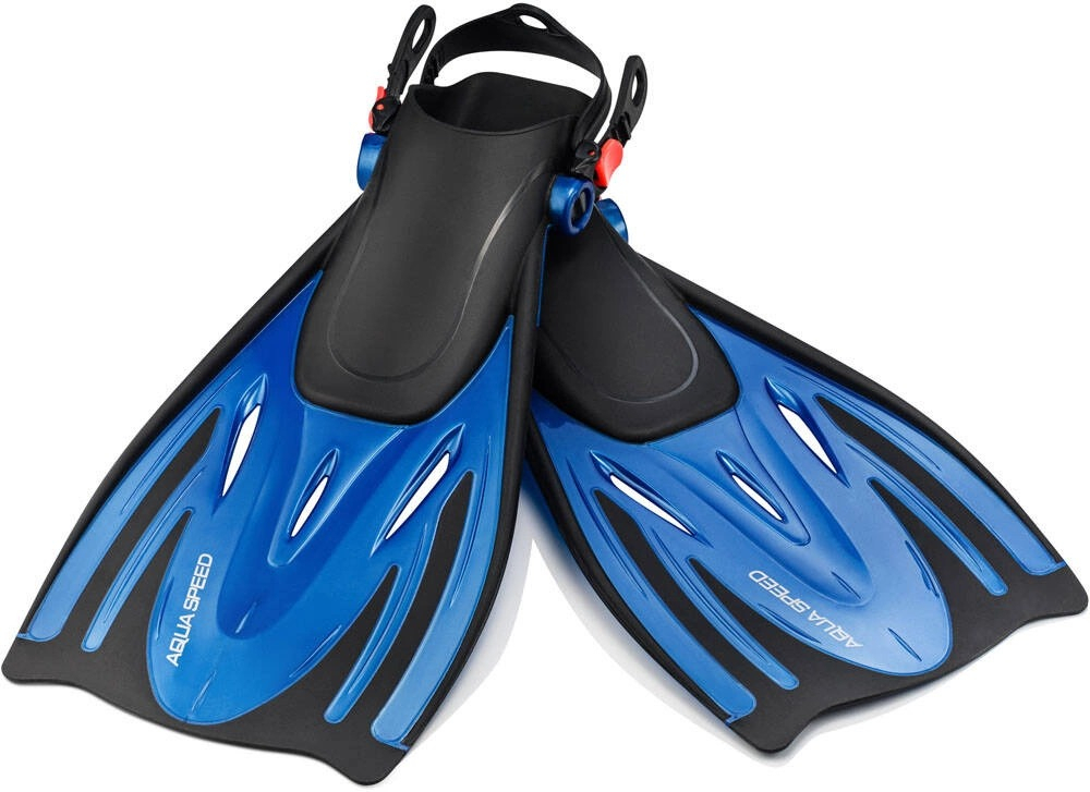 Ласты Aqua Speed WOMBAT 529-11-2 528-11 32-37 Черно-синий (5908217630346) фото1