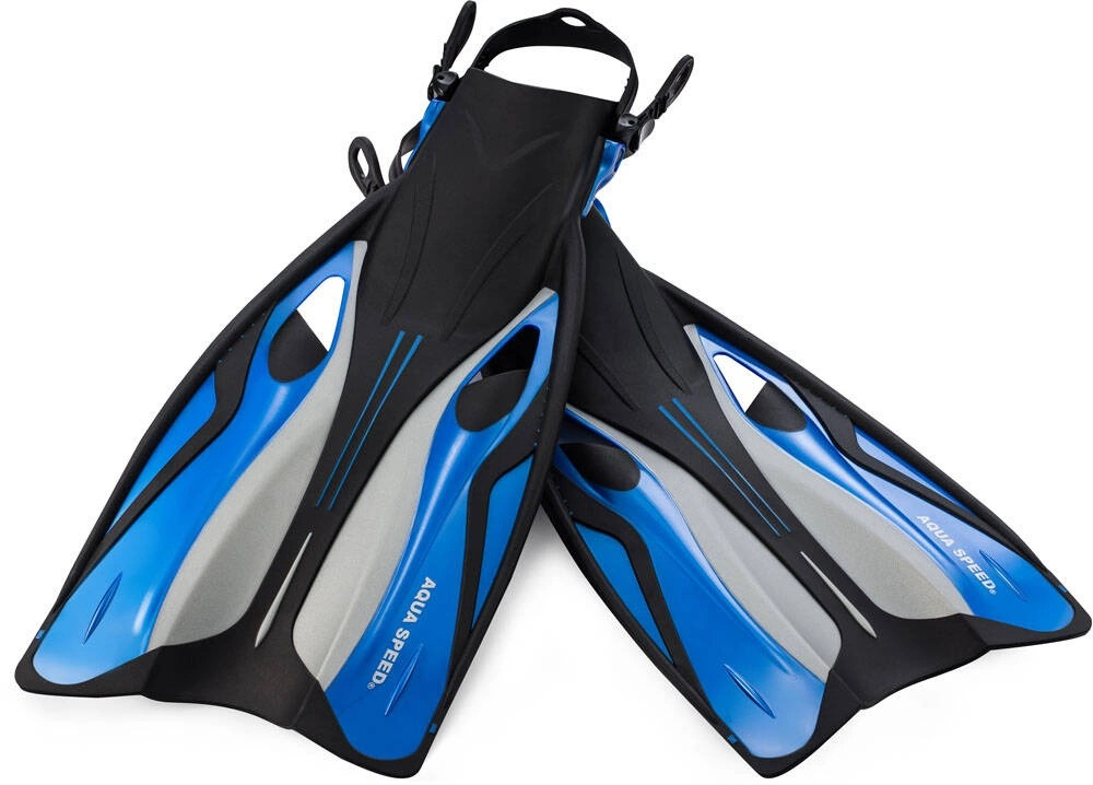 Ласты Aqua Speed SWIFT 4766 707-11 41-45 Чорно-серый (5908217647665) фото1