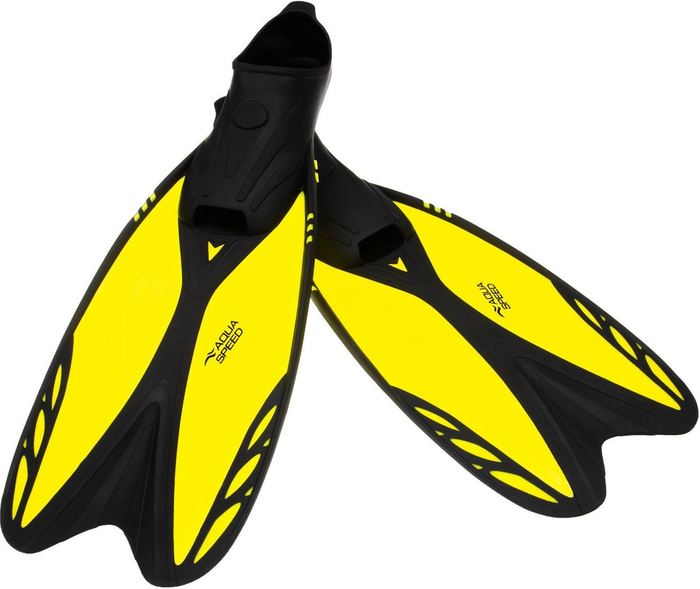 Ласты Aqua Speed VAPOR 60274 724-38 44-45 Желто-черный (5905718602742) фото1