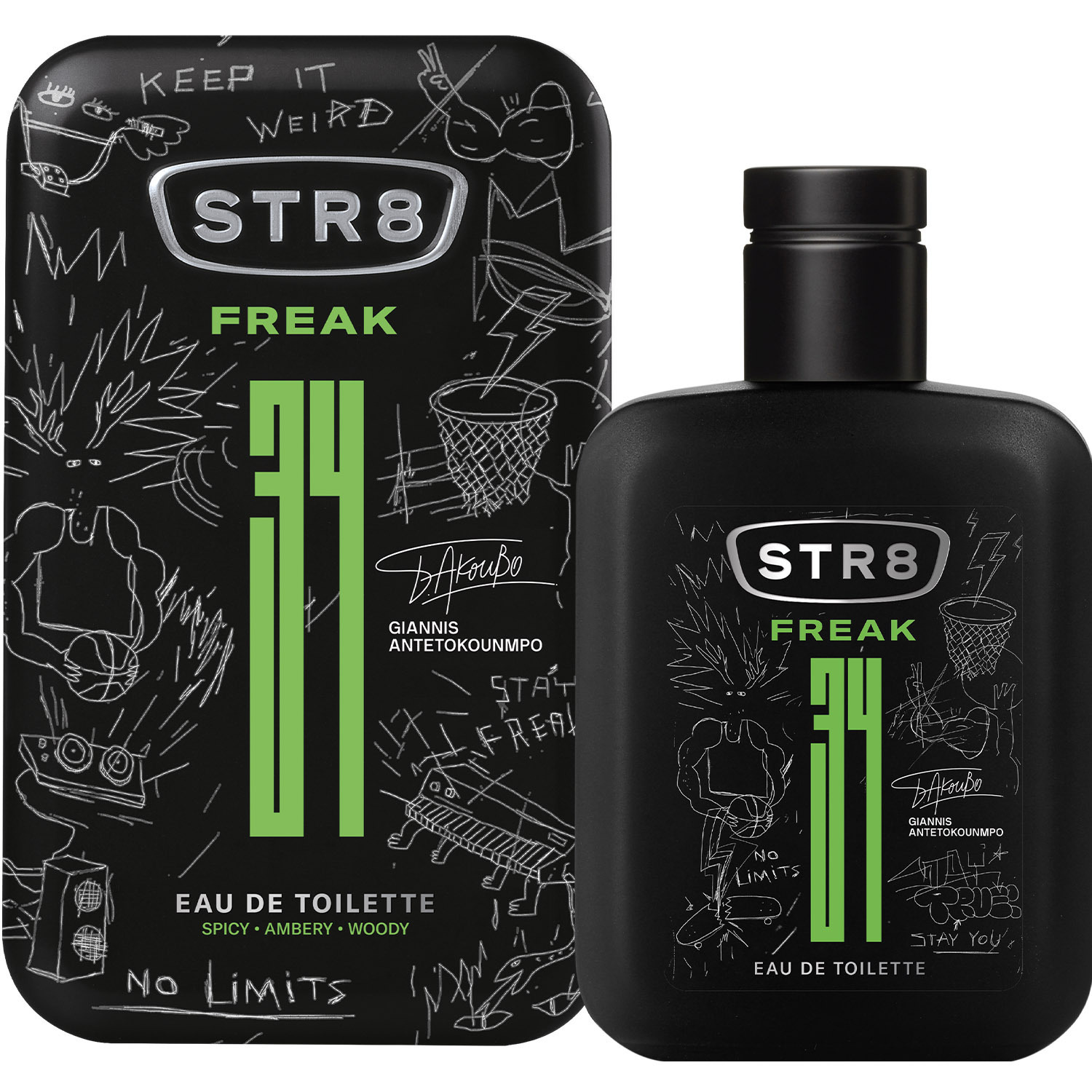 Туалетна вода для чоловіків STR8 Freak 34 100 мл фото1