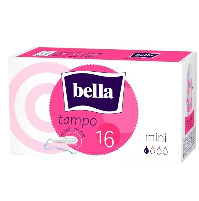 Тампоны гигиенические Bella Tampo Premium Comfort mini, 16 шт. фото1