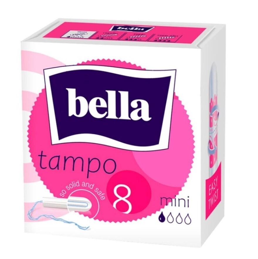 Тампоны гигиенические Bella Tampo Premium Comfort mini, 8 шт. фото1