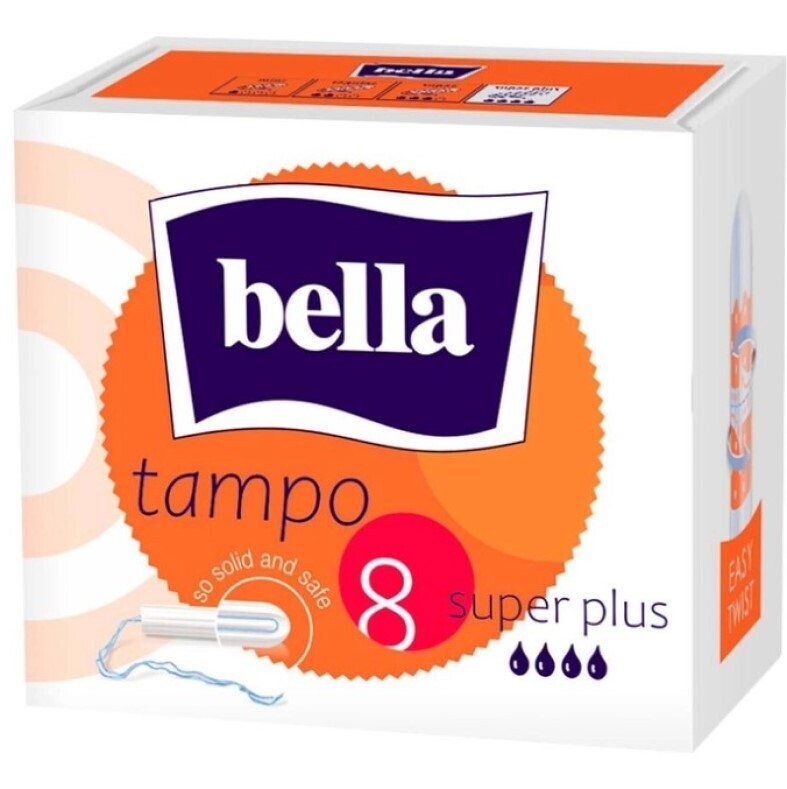 Тампоны гигиенические Bella Tampo Super Plus, 8 шт. фото1