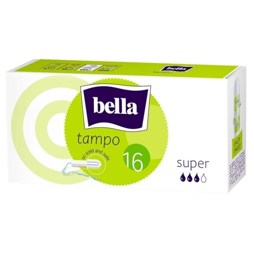Тампоны гигиенические Bella Tampo Super, 16 шт. фото1