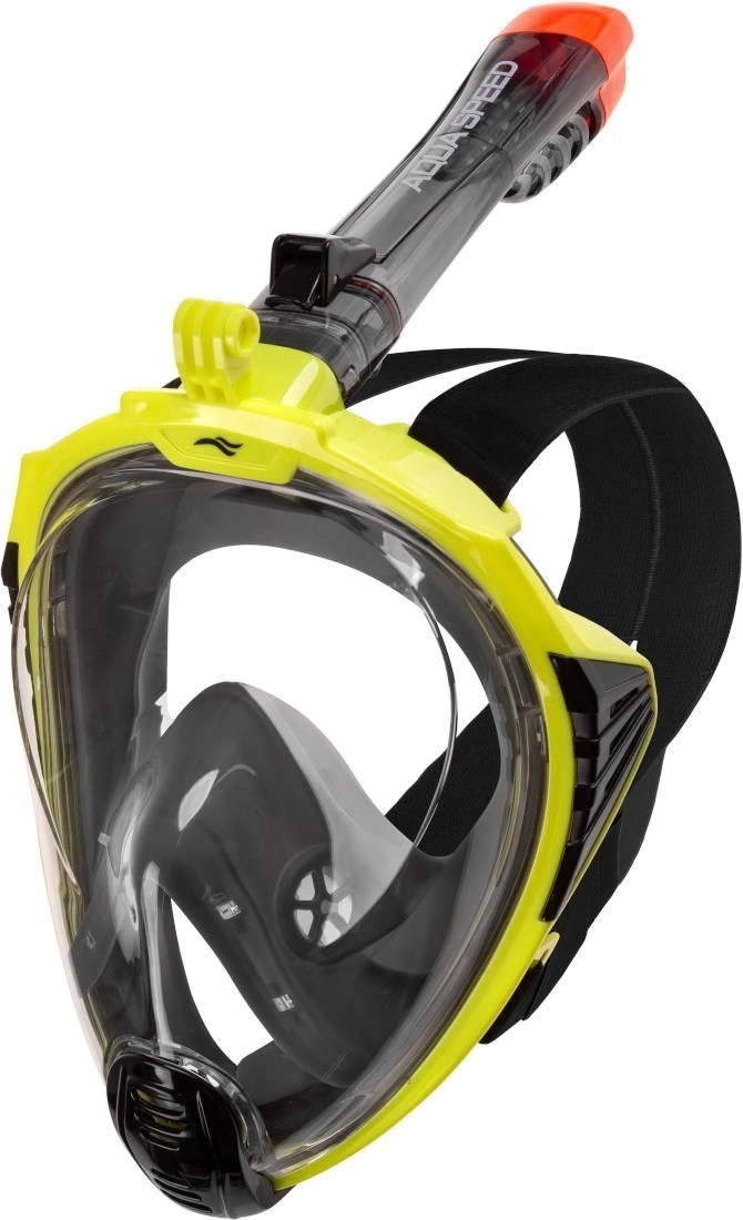 Полнолицевая маска Aqua Speed DRIFT 9936 249-38 S/M Черно-желтый (5908217699367) фото1