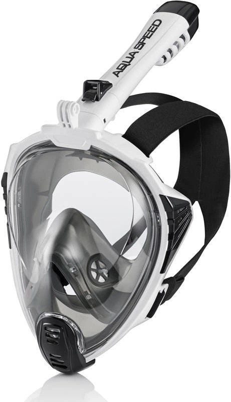 Полнолицевая маска Aqua Speed DRIFT 7087 249-57 S/M Черно-белый (5908217670878) фото1