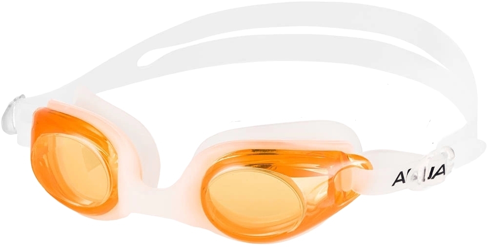 Окуляри для плавання Aqua Speed ​​ARIADNA 034-14 OSFM Біло-жовтогарячий (5908217628725) фото1