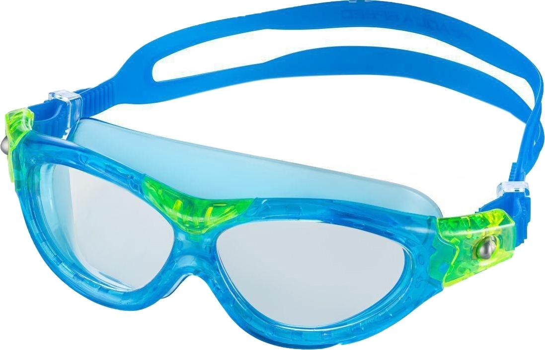 Окуляри для плавання Aqua Speed MARIN KID 9020 215-02 OSFM Блакитно-зелений (5908217690203) фото1