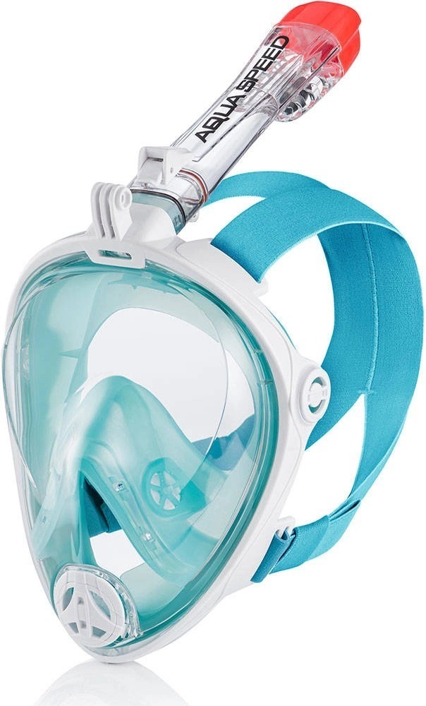 Полнолицевая маска Aqua Speed SPECTRA 2.0 7071 247-02 S/M Голубо-белый (5908217670717) фото1