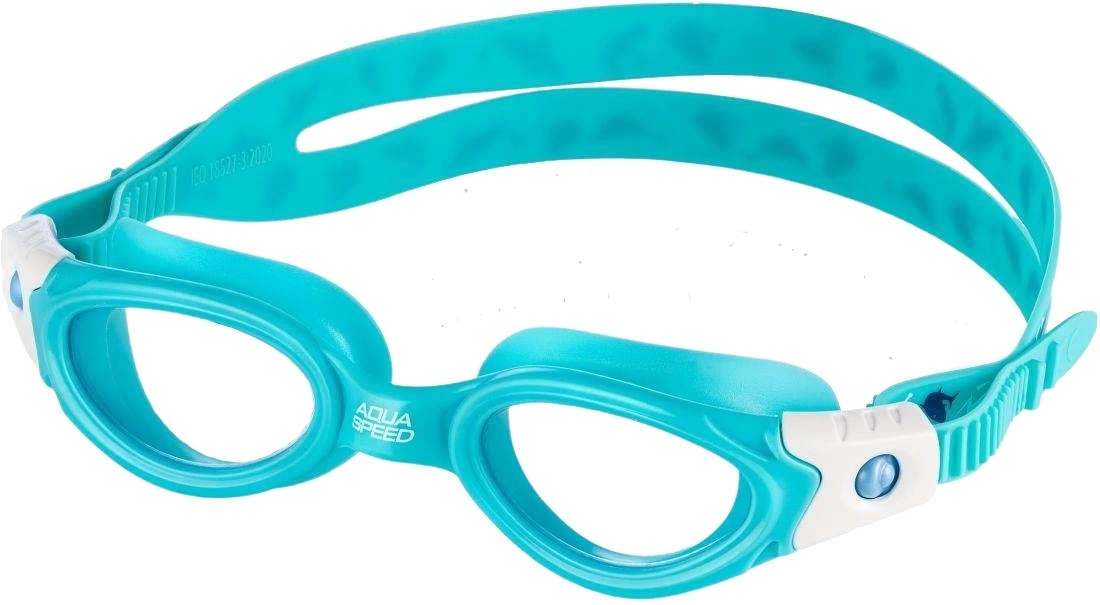 Очки для плавания Aqua Speed PACIFIC JR BENDYZZ 8917 232-22 OSFM Голубо-белый (5908217689177) фото1