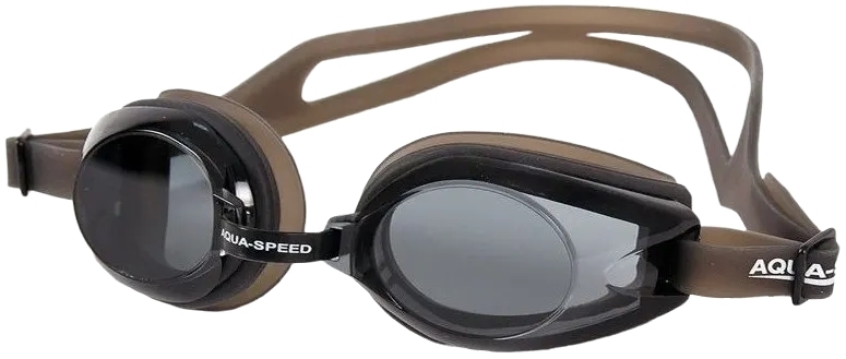 Очки для плавания Aqua Speed AVANTI 007-23 OSFM Черно-коричневый (5908217628992) фото1