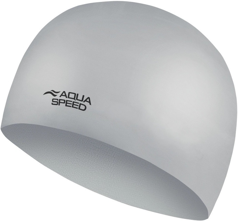 Шапочка для плавания Aqua Speed 3D CAP 5755 092-26 OSFM Серебристый (5908217657558) фото1