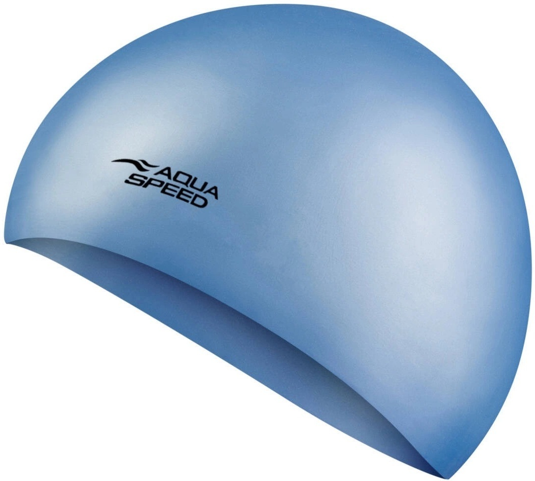 Шапочка для плавания Aqua Speed MEGA 100-02 100-02 OSFM Голубой (5908217635419) фото1