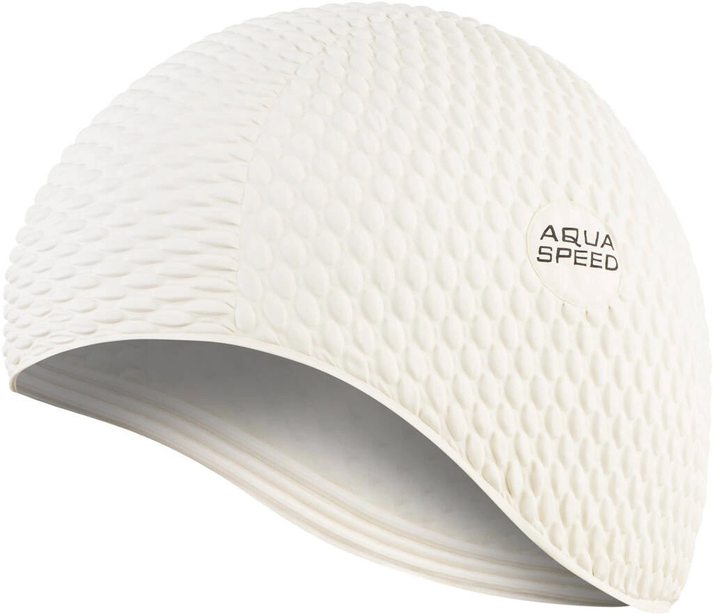 Шапка для плавання Aqua Speed BOMBASTIC 104-5 104-05 OSFM Білий (5908217645548) фото1