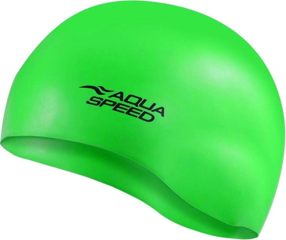 Шапочка для плавания Aqua Speed MONO 6195 111-11 OSFM Салатовый (5908217661951) фото1