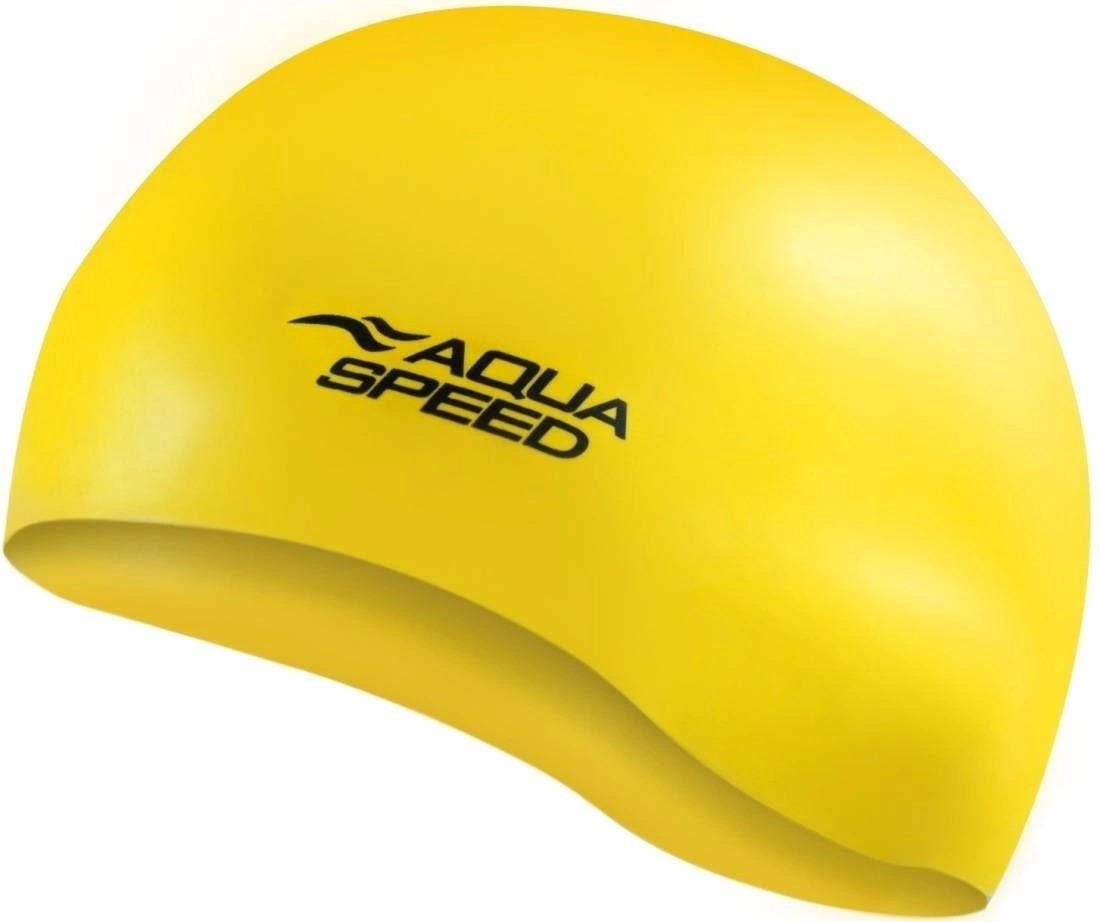 Шапочка для плавания Aqua Speed MONO 6197 111-18 OSFM Желтый (5908217661975) фото1
