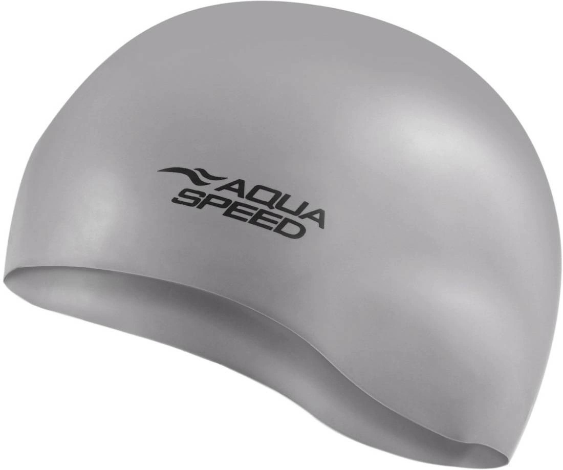 Шапка для плавання Aqua Speed MONO 9115 111-26 OSFM Сірий (5908217691156) фото1