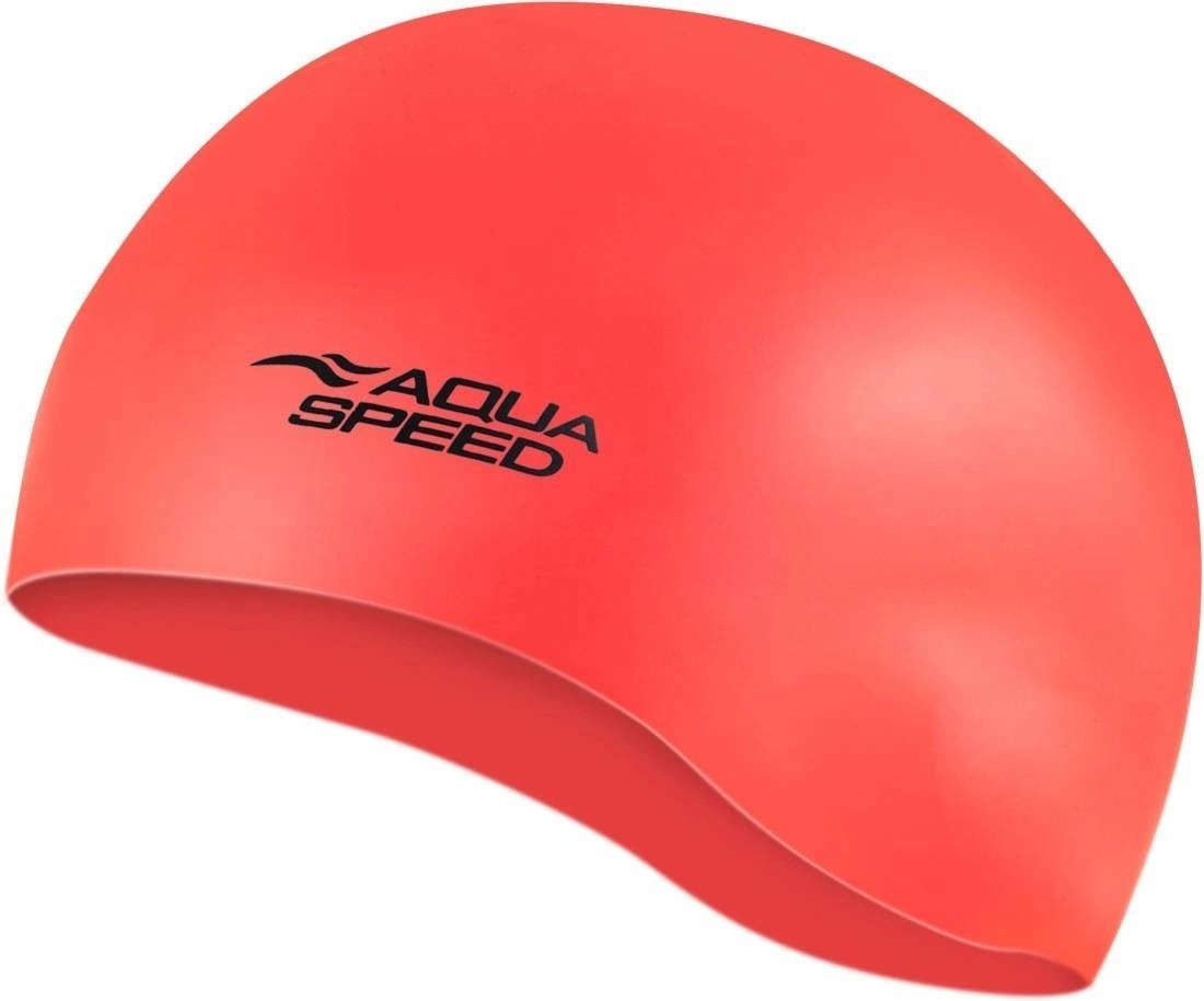 Шапочка для плавания Aqua Speed MONO 6206 111-32 OSFM Ярко-красный (5908217662064) фото1