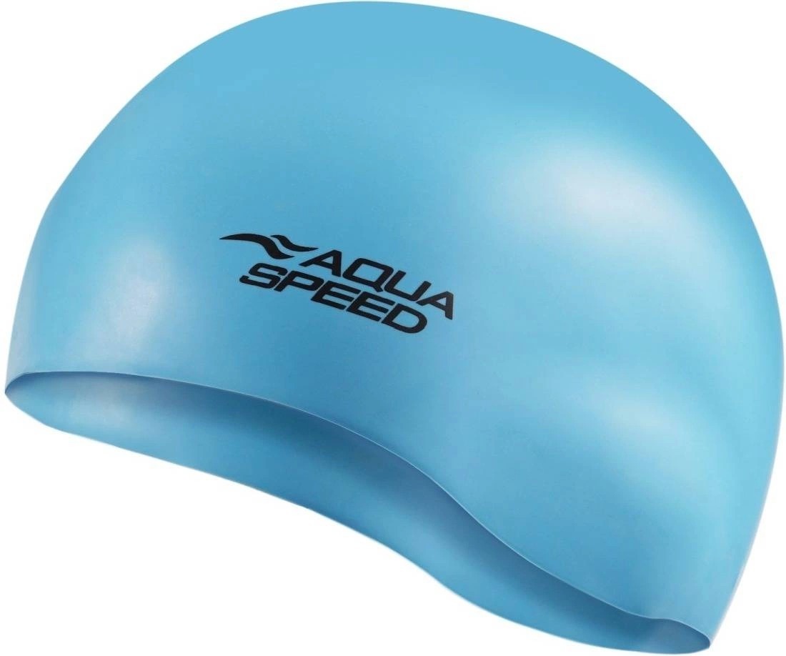 Шапочка для плавания Aqua Speed MONO 9118 111-42 OSFM Голубой (5908217691187) фото1
