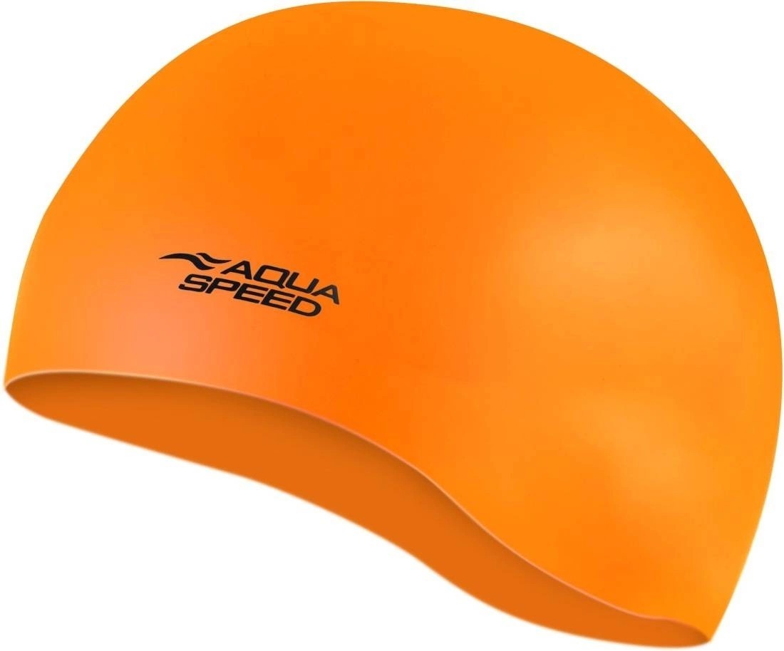 Шапочка для плавания Aqua Speed MONO 9117 111-75 OSFM Оранжевый (5908217691170) фото1