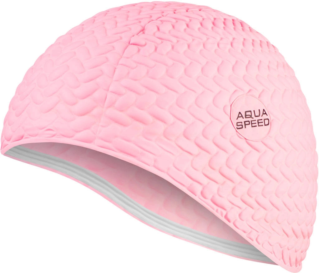 Шапочка для плавания Aqua Speed BOMBASTIC TIC-TAC 5716 117-03 OSFM Пастельно-розовый (5908217657169) фото1