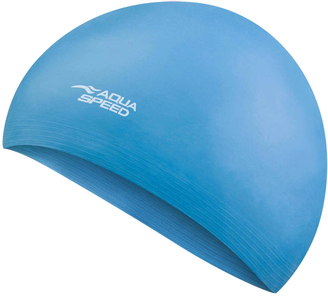 Шапочка для плавания Aqua Speed SOFT LATEX 5724 122-01 OSFM Голубой (5908217657244) фото1