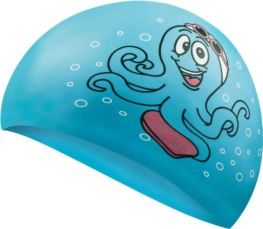 Шапочка для плавания Aqua Speed Kiddie Octopus 7216 142-Octopus OSFM Голубой (5908217672162) фото1