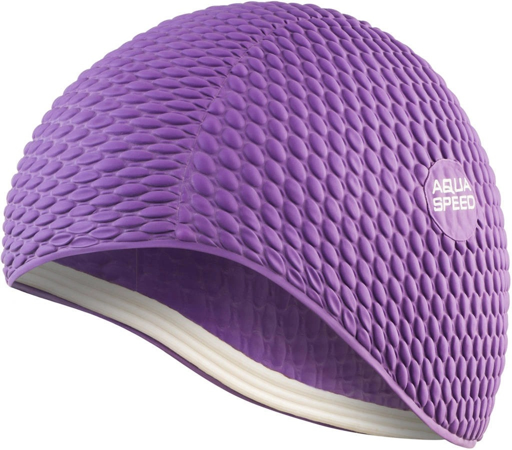 Шапочка для плавания Aqua Speed BOMBASTIC Junior 9882 290-09 OSFM Фиолетовый (5908217698827) фото1