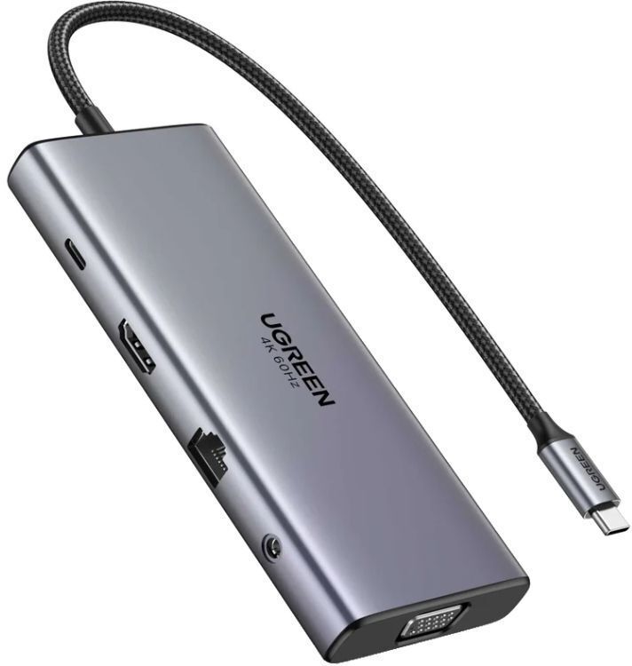 Хаб USB 3.2 Type-C-> CM639 Ugreen фото1