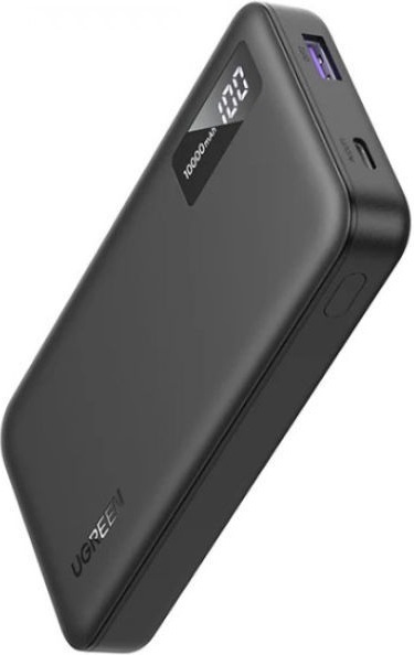 Павербанк Ugreen 10000mAh 20W PD,QC3.0 USB-A+USB-C Black фото1